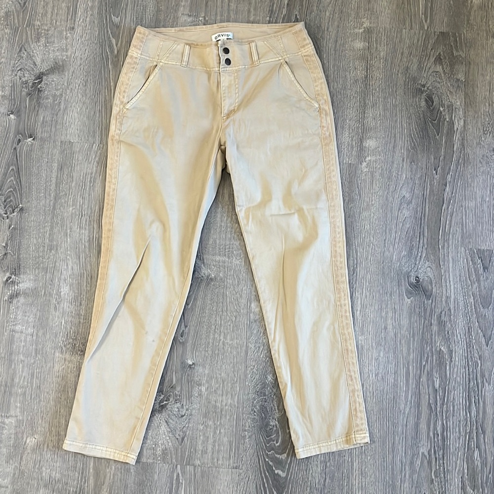 ORVIS Pants Women’s Size 8 Slim Fit Tan/ khaki color